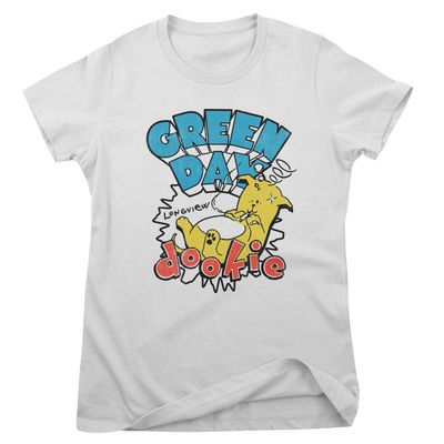 Green Day Longview Dookie T-shirt dam i vit