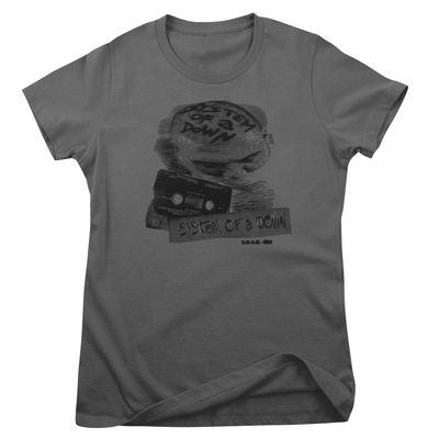 System of a Down DY 002 T-shirt dam i mörkgrå