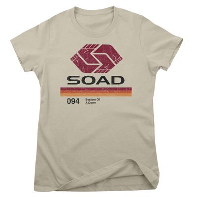 System of a Down Imaginary Eight Track T-shirt dam i khaki