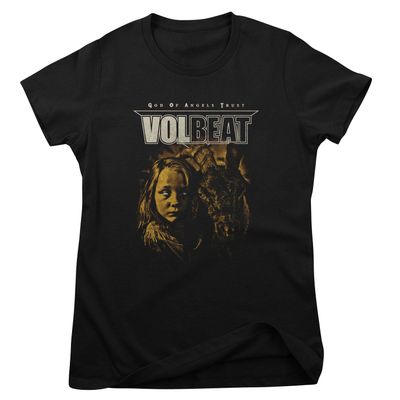 Volbeat God of Angels Trust Goat T-shirt dam i svart