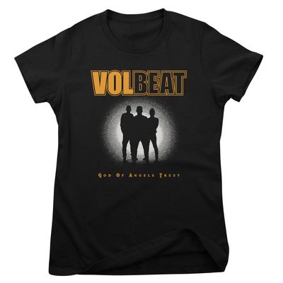 Volbeat God of Angel Trust Blur Photo T-shirt dam i svart