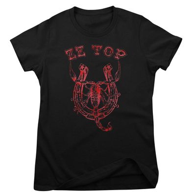 ZZ Top Scorpion T-shirt dam i svart