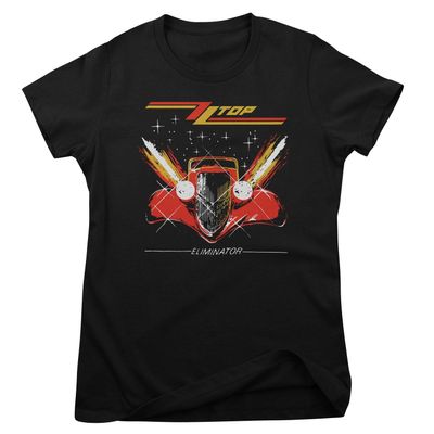 ZZ Top Eliminator T-shirt dam i svart