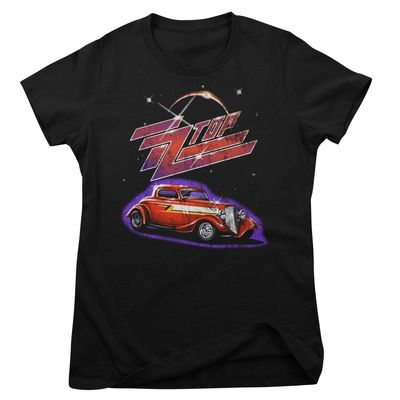 ZZ Top Eliminator Glow T-shirt dam i svart