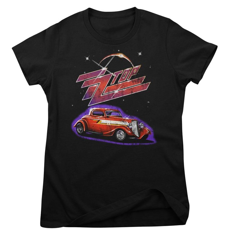 ZZ Top Eliminator Glow T-shirt dam i svart