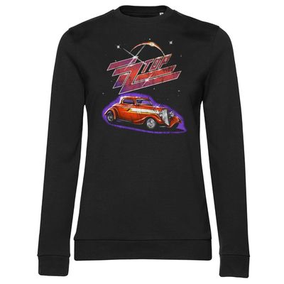 ZZ Top Eliminator Glow Girly Sweat-shirt dam i svart
