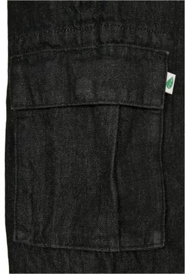 Organic cargo shorts in jeans for men