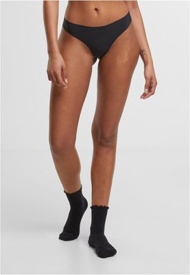 Sömlösa Laserskurna Tanga trosor 3-Pack