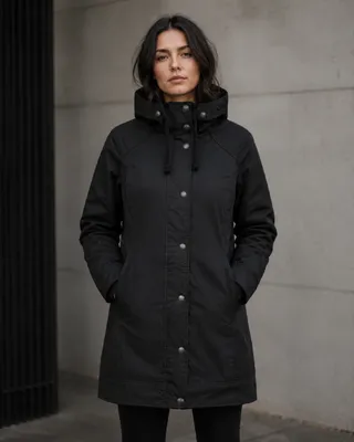 Women Savannah Parka – svart