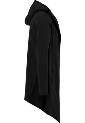 Lang cardigan med hætte mænd