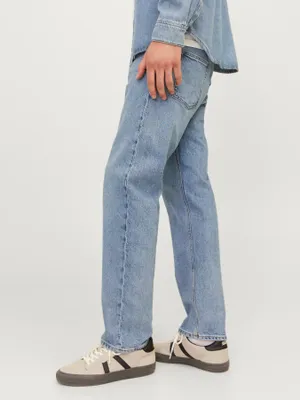 Klassiska ljusblå jeans herr - CHRIS