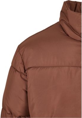 Short Puffer Jacket för herr – bark