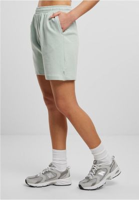 Bermuda shorts for women in organic terry