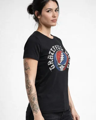 Grateful Dead Distressed Girly Tee