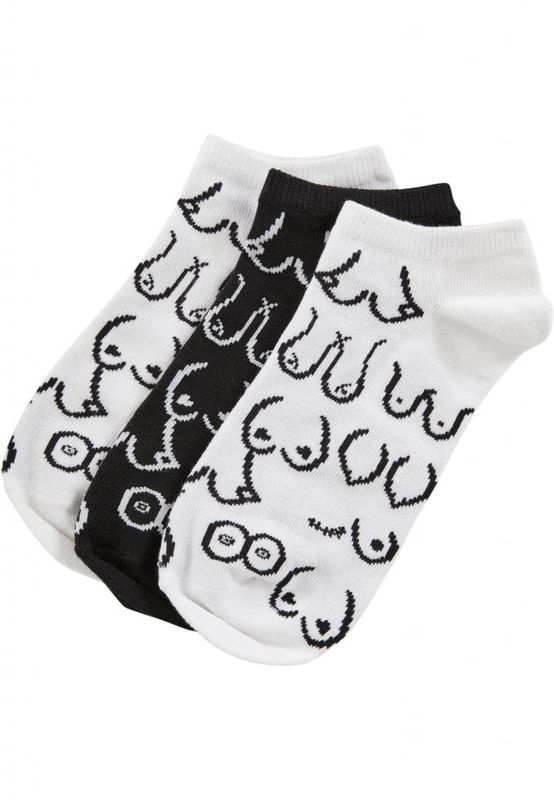Body Positivity No Show Socks 3-Pack