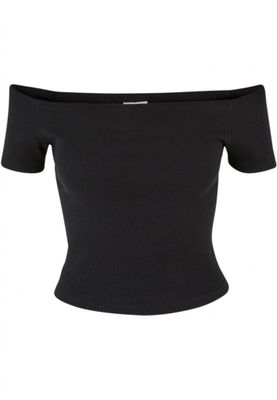Belly shirt with open shoulders