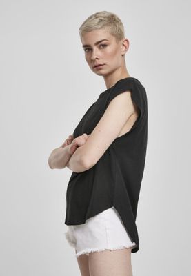 T-shirt with short and wide arms