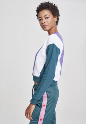 Kort sweatshirt i tre farver dame
