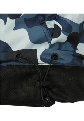 Camo Pull Over Windbreaker