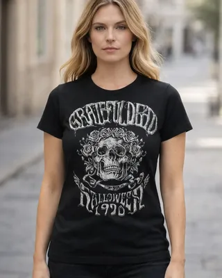Grateful Dead Halloween 1970 Girly Tee