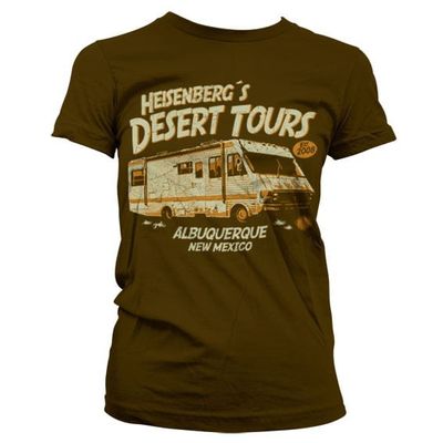Heisenbergs Desert Tours Girly T-Shirt