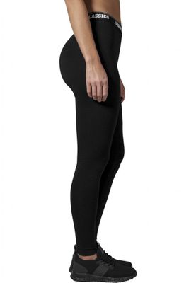 Black leggings with logging ladies