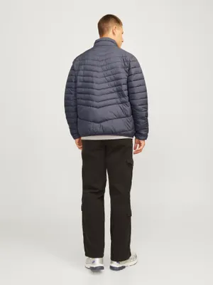 Packable Pufferjacka med Ståkrage