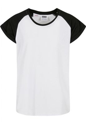 Girls Contrast Raglan Tee