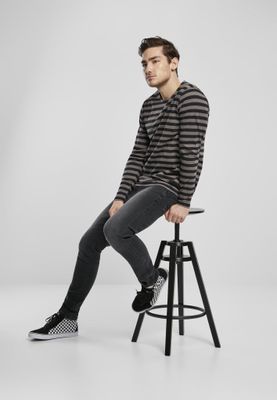 Randig longsleeve herr