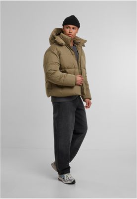 Puffer Jacket With Flap Hood Jacka för herr – tiniolive