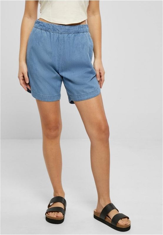 Ladies Light Denim Shorts