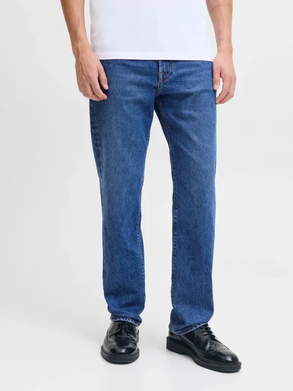 Klassiska blå jeans i relaxed fit - CHRIS