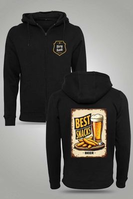 Best snacks beer - zipped hoodie