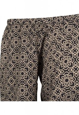 Long-sleeved jumpsuit with short pants