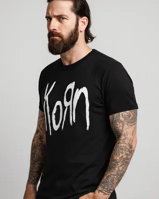 Korn Glitch Logo T-Shirt