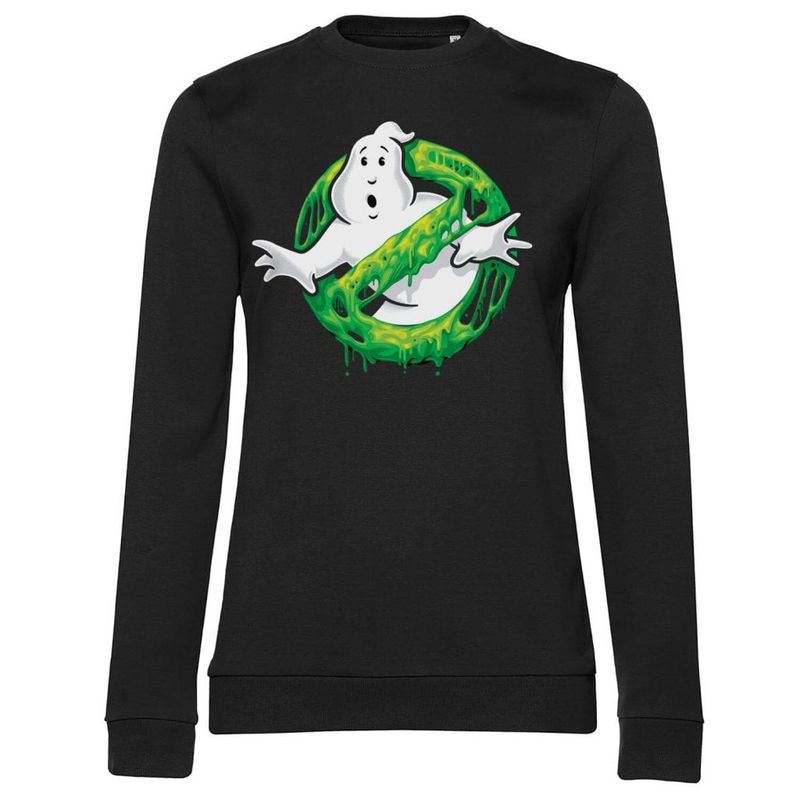 Ghostbusters Slime Logo Girly Sweatshirt