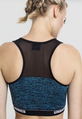 Ladies Active Melange Logo Bra