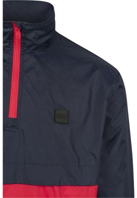 Pull over jacket with collar