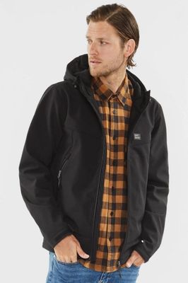 Fleece lined softshell jacket - men