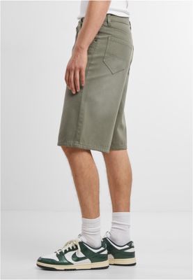 90-tals jeansshorts med oversize passform