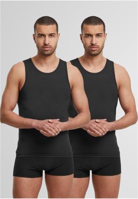 Bamboo Basic Tank Top herr 2-Pack