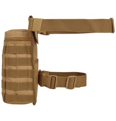 Leg bag with MOLLE system