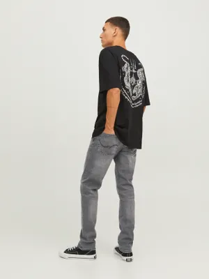 Slim fit jeans GLENN original för– black denim