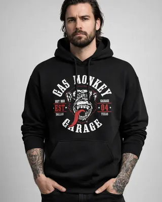 Gas Monkey Garage Round Seal Hoodie