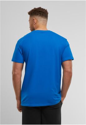 T-shirt med logotyp bröst – cobaltblue