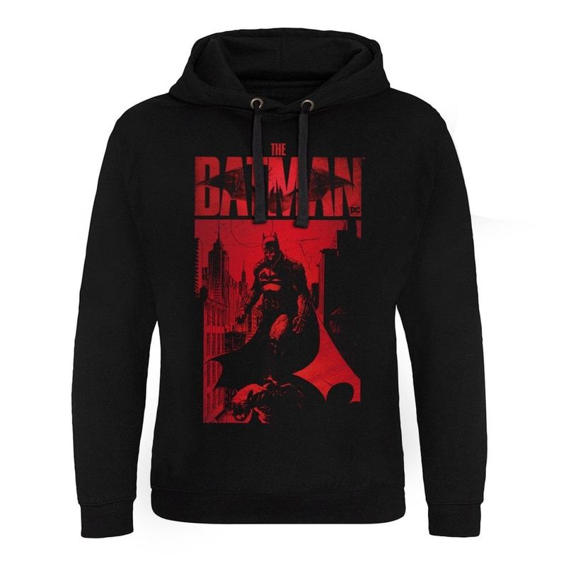 The Batman Sketch City Epic Hoodie Mand