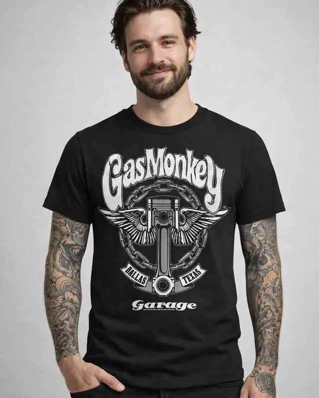 Gas Monkey Garage Big Piston T-Shirt
