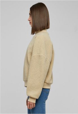 Sherpa sweater for women.