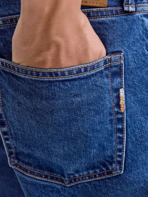 Klassiska blå jeans i relaxed fit - CHRIS