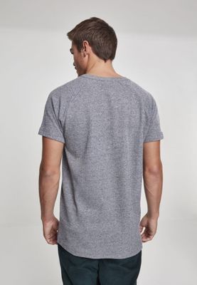 Ribbed T-shirt melange